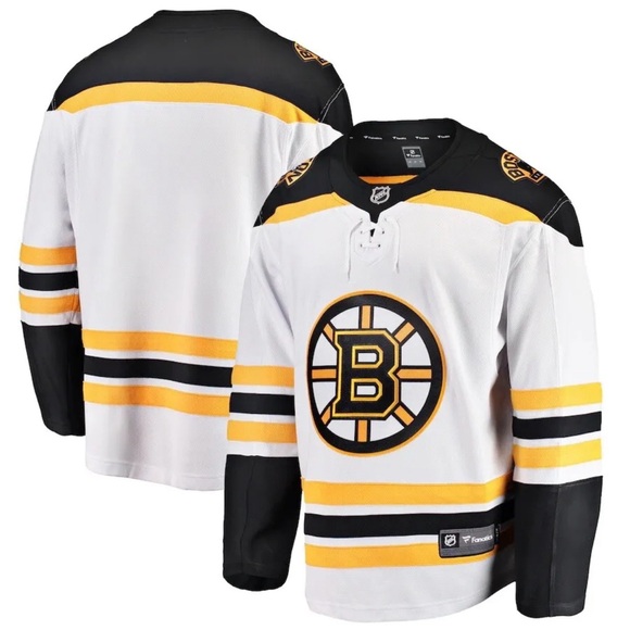 Fanatics Authentic Boston Bruins Breakaway NHL Hockey White Jersey Men’s Sz: M - Picture 2 of 6